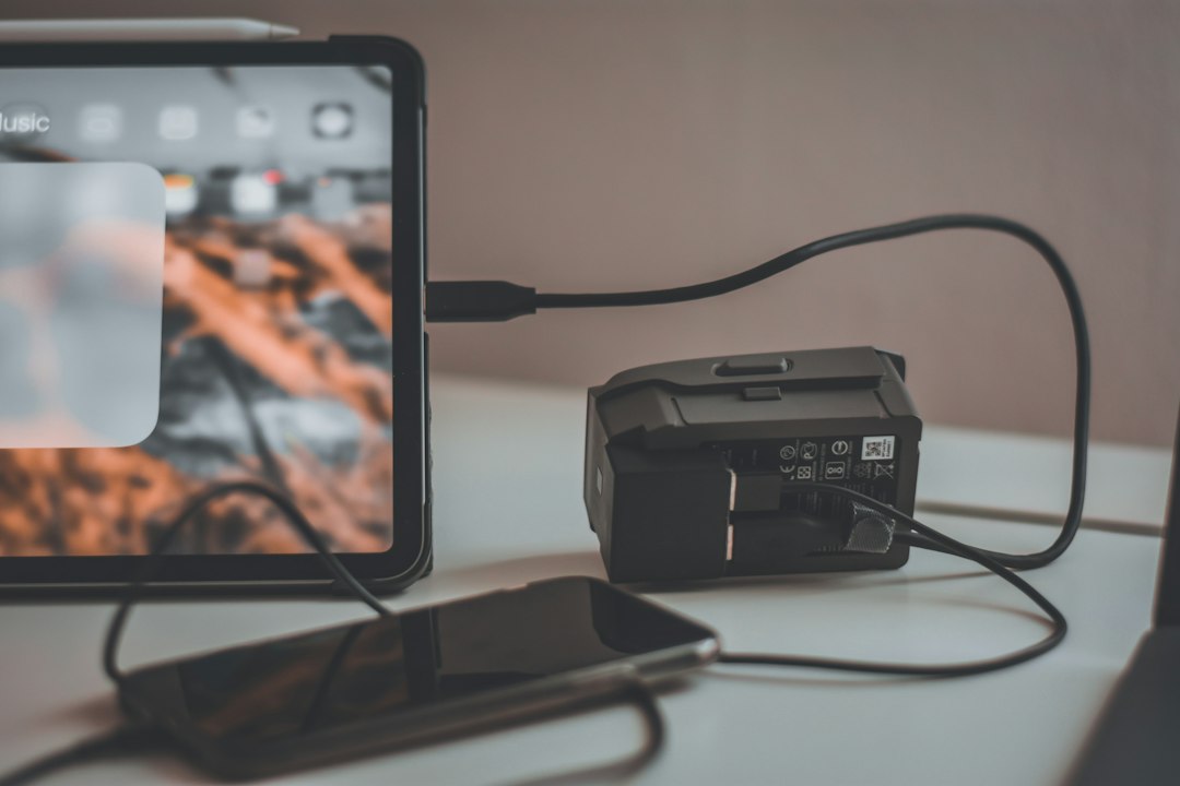 Black and gray digital camera